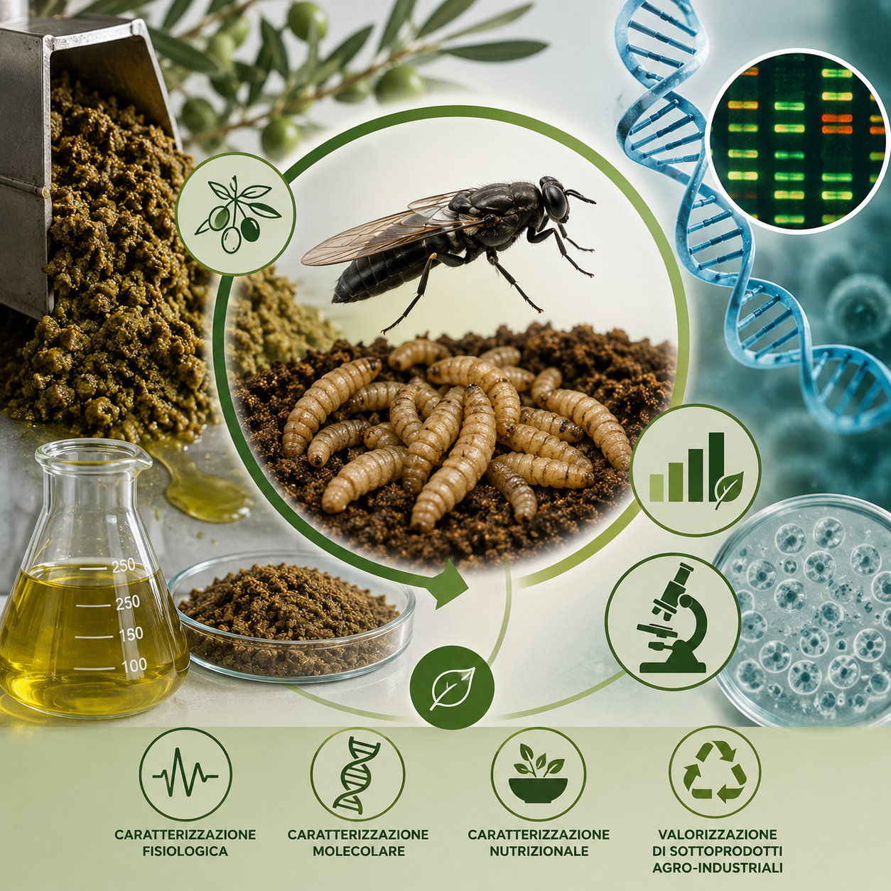 Bando di concorso per attività di ricerca per “Filiera sostenibile dell’olio di oliva – Calabria e Umbria”