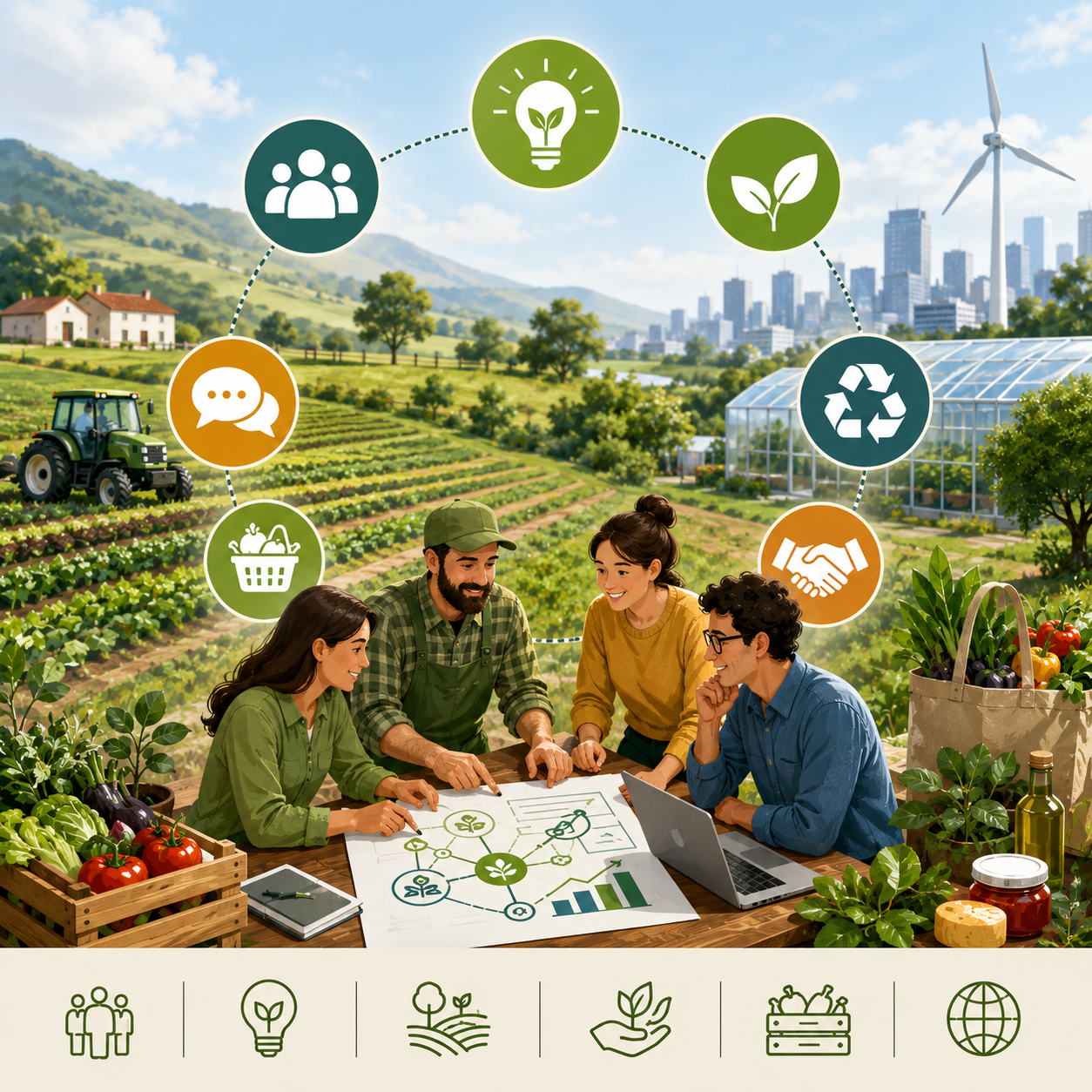 Bando di concorso per attività di ricerca per “Studio di modelli di innovazione sociale nei sistemi agroalimentari sostenibili”