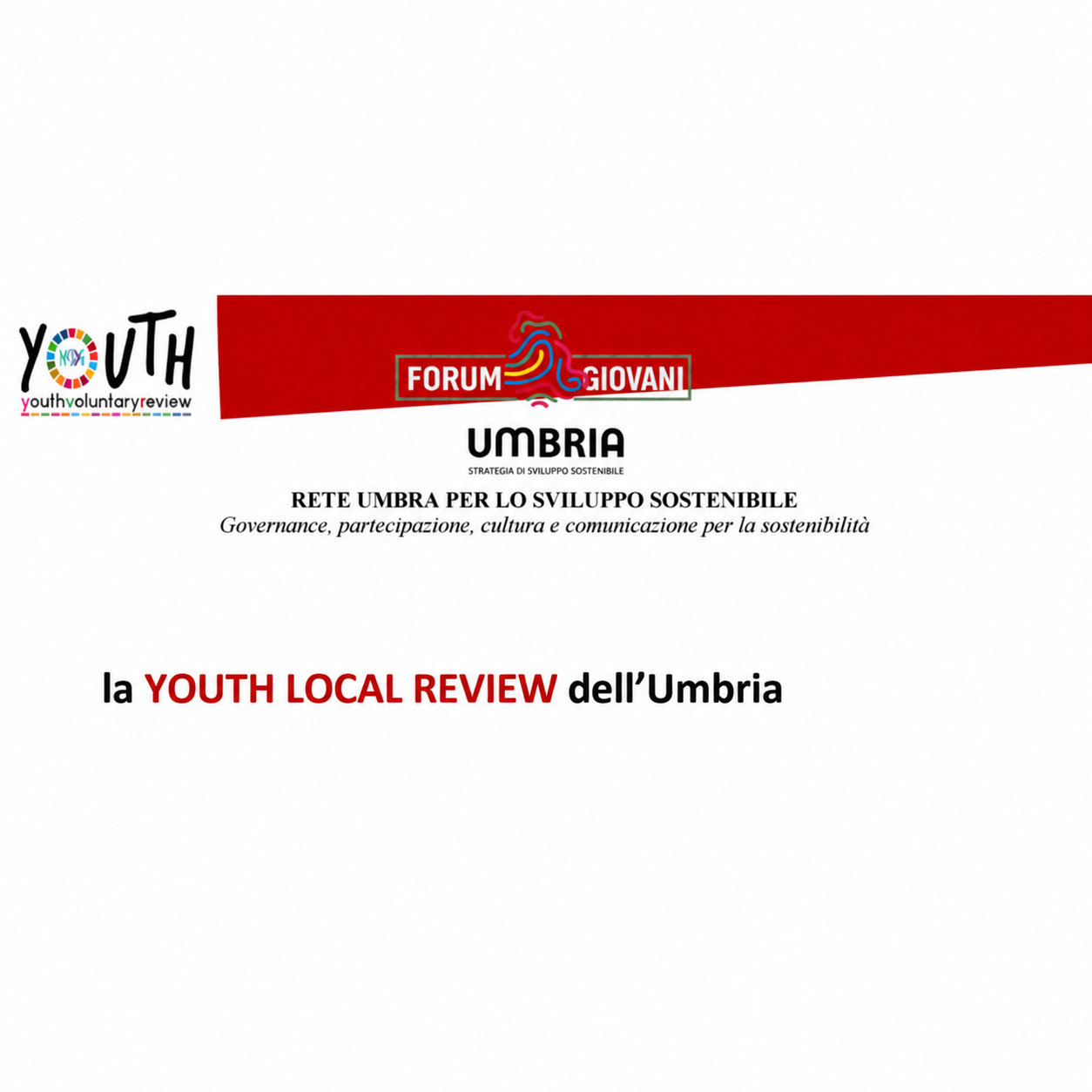 YOUTH LOCAL REVIEW dell’Umbria