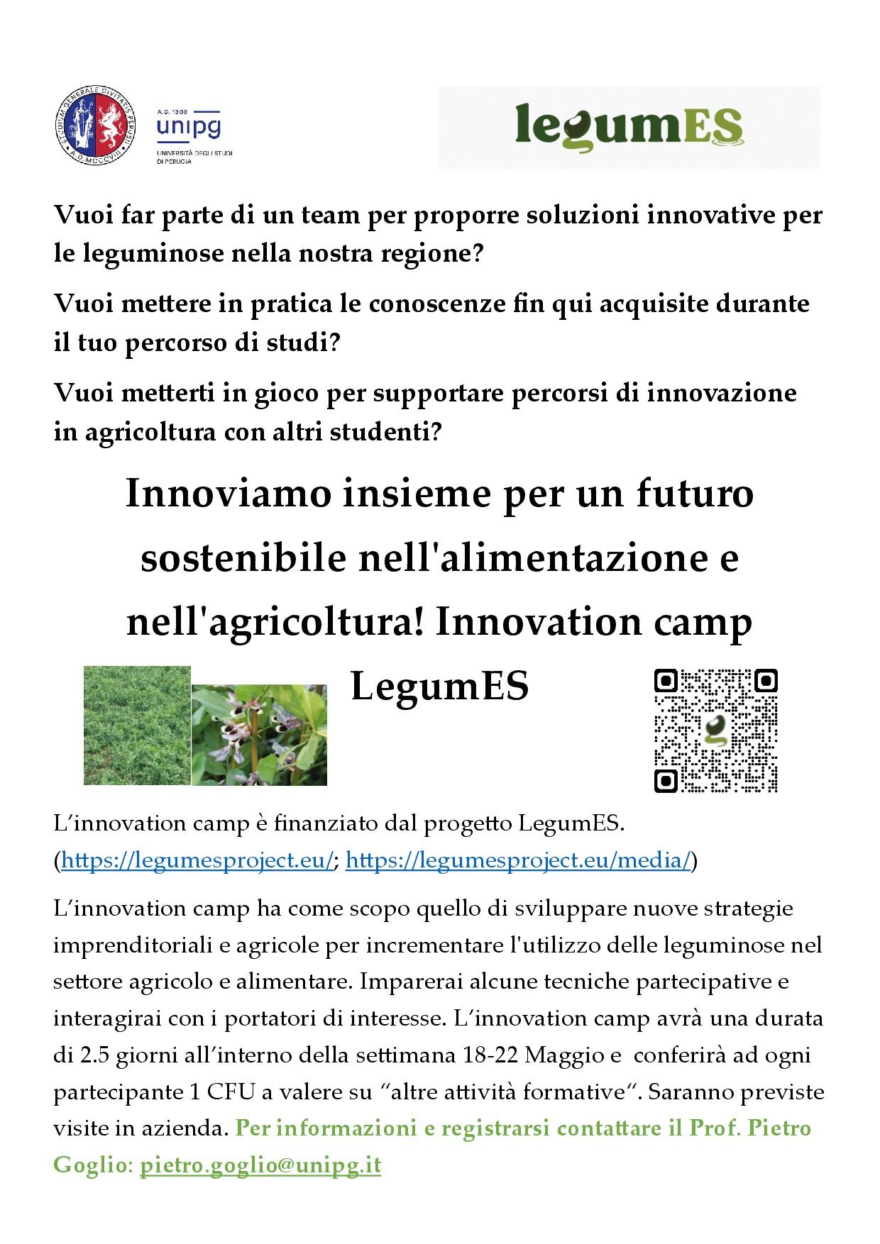 LegumES innovation camp