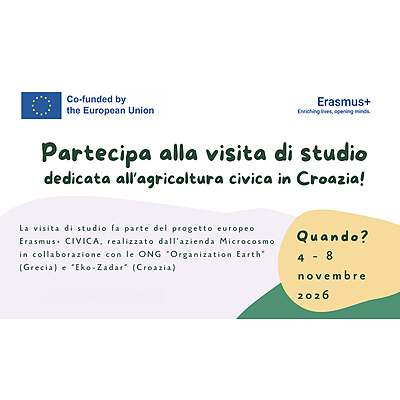 Partecipa alla visita di studio dedicata all’agricoltura civica in Croazia!